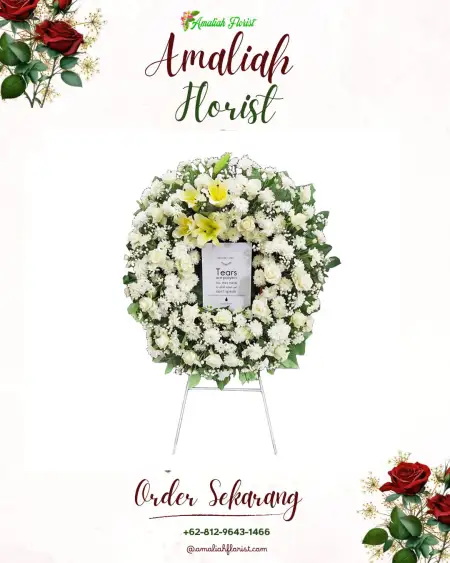 Krans Bunga Duka Singkawang Tengah